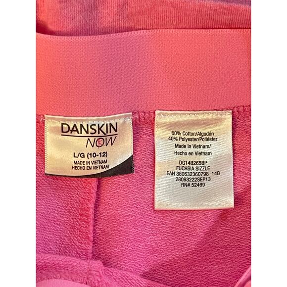 Danskin Now Light Pink Capris Size large (10-12) - Picture 3 of 4
